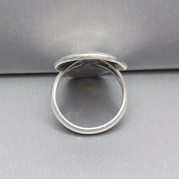 VTG Sterling Silver Bear Paw Statement Ring Size 6.5 Native American Style 6.76g - Picture 3 of 10